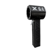 Souffleur de poussière sans fil portatif X64 64 mm, pistolet à air puissant, ventilateur de nettoyage électrique en plastique durable à fort débit d'air