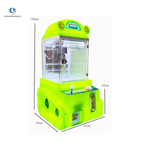 Machine à griffes en plastique à monnayeur pour enfants, distributeur de prix à faible coût et très rentable pour centre de jeux pour enfants