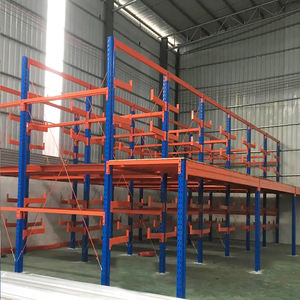 פלדה תעשייתי מזנין מתלה רצפה מזנין פלדה רב ברמה גבוהה - Product Image 5