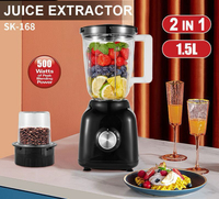 Batido multifuncional de alta eficiencia, mezcladores profesionales automáticos, exprimidor, procesador de alimentos de alta potencia, licuadoras de batidos de hielo