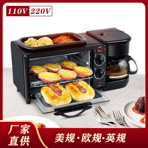 3 In 1 Breakfast Maker <b>Coffee</b> <b>Machine</b> Sandwich Toaster Electric Oven 110V 220V Multifunctional Kitchen Appliance - Product Image 5