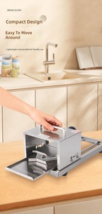 Good Quality <strong>Sourdough</strong> Bread Slicer Small Bread Slicer Machine Adjustable Bread Slicer - Product Image 5