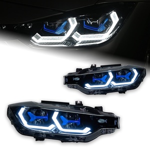 For F30 F35 <b>LED</b> <b>Headlight</b> & Turn Signal Light 12-19 Special Blue Spoon Lens New Condition 6000k Color Temperature for 320i 3 12v - Product Image 4
