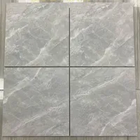 400x400mm gris et blanc peler et coller carrelage de sol marbre vinyle carreaux de sol pour sol stratifié imperméable pour salle de bain