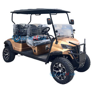 Il Golf Cart <span class=keywords><strong>a</strong></span> Sei Posti Alimentato <span class=keywords><strong>a</strong></span> Batteria Conforme alle Normative Stradali - Product Image 6