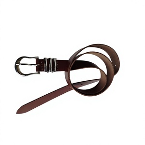 Dernier design, 100% cuir de vache véritable, pour hommes et femmes, vintage, avec épingle carrée solide, écologique, logo de marque personnalisé imprimé sur acier - Product Image 4