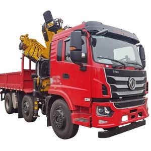 Grúa Plegable de Servicio Pesado Dongfeng 8X4 Montada en Camión, Grúa de 16t para Elevación Eficiente en Construcción - Product Image 1