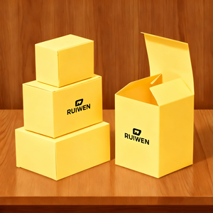 Boîte d'emballage personnalisée en carton blanc à double insert, différentes tailles pour toner ou huiles essentielles cosmétiques - Product Image 6