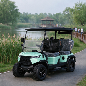 Carrito de Golf Turístico GRENTEK de 4 Plazas, Buggy Eléctrico de Litio con Opción de Múltiples Colores de Pintura para Parques Escénicos - Product Image 1