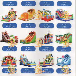 <span class=keywords><strong>Vente</strong></span> directe usine : Château gonflable et toboggan combinés Doctor Pig série 6 pour enfants, petit modèle intérieur/extérieur - Product Image 3