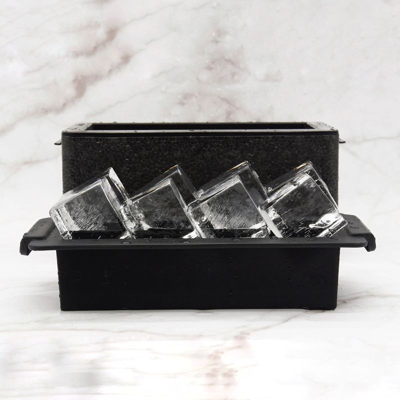 Clear Ice Cube Tray BPA Free