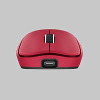 Souris de jeu optique sans fil PAW3395 PAW3950 26000 DPI 2,4 GHz 7 boutons Haute performance DPI Conception ergonomique Droitier/Gaucher