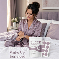 Produit de santé très vendu, patch de sommeil hypoallergénique en tissu non tissé pour adultes, sommeil profond