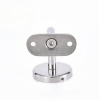 Support de base en acier inoxydable 304 pour la fixation des rampes d'escalier