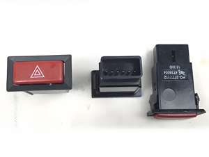 Аварийный выключатель для горки, двойной мигающий аварийный выключатель, подходит для запчастей для автобуса с золотым Драконом Kinglong - Product Image 2