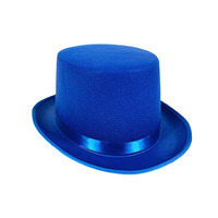 Chapeau de performance élégant pour homme, style jazz amusant, pour fête magique, fête, fête foraine, déguisement adulte