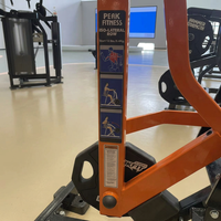 Máquina de remo sentado profesional para gimnasios comerciales
