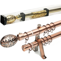 Tringle à rideau en fer fixe, durable, classique et moderne, pour la décoration intérieure, qualité export Chine, vente en gros, livraison rapide, Russie, promotion, Bar Mitzvah