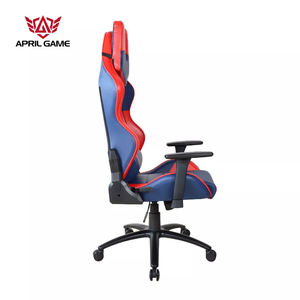 Cheap Swivel <strong>Chair</strong> High Back With Pillows Blue Pu Leather Computer Gaming <strong>Chair</strong> <strong>Gamer</strong> Stuhl <strong>Wheel</strong> - Product Image 5
