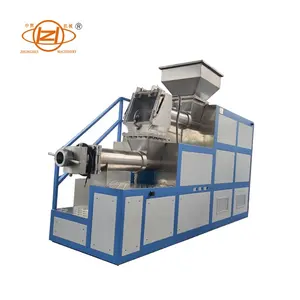 Automatic stainless steel duplex single worm vacuum plodder soap extruded machine