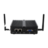 Mini PC EGLOBAL sin Ventilador para Uso Comercial, Intel N100, DDR4, MSATA, SSD M.2, Win10, 4 USB, Nuc, DP, WiFi, 2 RJ45, Gigabit LAN, Audio, Linux