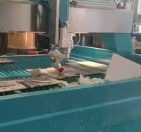 Cortadora de Piedra por Chorro de Agua Jinzuan de Ahorro Energético con Caja de Cambios, Router CNC de Alta Precisión para Trabajos en Granito y Mármol