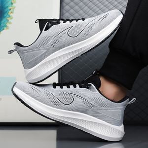 Zapatillas Deportivas para Hombre, Nueva Tendencia de Verano, Malla Transpirable con Cordones, Antideslizantes, para Estudiantes, con Suela Suave y Cómoda - Product Image 2