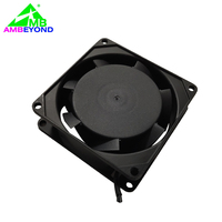 Kipas Aksial AC 8025 80x80x25mm 110V 220V 240V 2500RPM PWM Bantalan Bola Aliran Udara Tinggi Kipas Buang Radiator Industri untuk Kabinet
