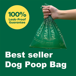 Fabrik Individuell Bedruckte Logo Biologisch Abbaubare Kompostierbare Haustier-Abfallbeutel Hundekotbeutel Duftende Kotbeutel Mit Spender - Product Image 2