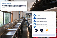 Wastafel Bar Dua Lubang Stainless Steel 304 Berkualitas Tinggi, Dapat Disesuaikan, Bersertifikasi NSF, Dilengkapi Apron Drainboard, Peralatan Dapur Hotel, Inox