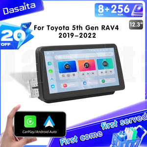 Xe đa phương tiện Player Car Stereo đơn vị đứng đầu 10 <span class=keywords><strong>inch</strong></span> Android đài phát thanh 8 + 256 gam Carplay màn hình cho tacoma 2015+ - Product Image 2