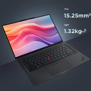 บรรจุภัณฑ์เดิม Lenovo ThinkPad E14 แล็ปท็อปสำนักงานน้ำหนักเบา พร้อม Ultra5-228V แรม 32GB SSD 1TB Lenovo - Product Image 5