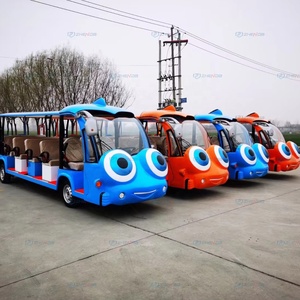 2026 Hot Selling Electric Sightseeing Bus Cute Cartoon Design Passenger Customized Model Sightseeing Car - Product Image 3