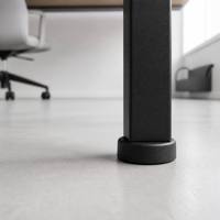 Pieds de protection en caoutchouc robustes avec insert métallique, pieds en caoutchouc anti-choc pour support de base d'équipement