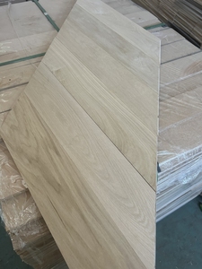 Pavimento in Legno di Quercia Naturale Non Trattato, Parquet a Spina di Pesce per Arredamento Interno - Product Image 4