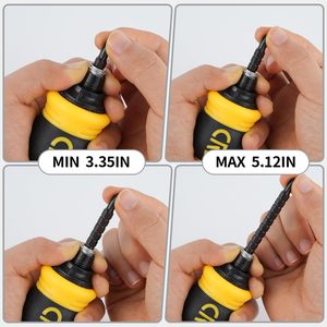 Multi-funzione piccolo grasso cricchetto Driver regolabile con testa a croce telescopica cacciavite in acciaio piccolo grasso cricchetto punta per cacciavite - Product Image 6