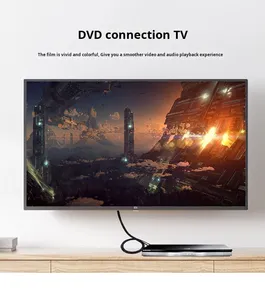 Câble vidéo rapide et stable à 8 canaux en PVC 4K pour l'Europe pour l'Allemagne et la Pologne Utilisation audio et vidéo CC Cline - Product Image 6