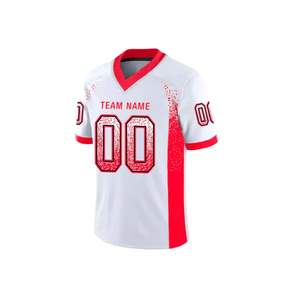 Fabricante de Pakistán, nuevo diseño personalizado, alta calidad, 100% poliéster, camiseta de fútbol americano para adultos - Product Image 1