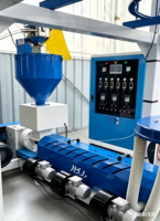 Machine de soufflage de film plastique HDPE/PE monocouche à vis unique automatique Debang DB-A avec chargeur automatique, production 50-70 kg/h, prix usine