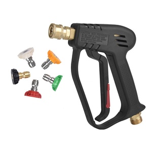 Pistola de Lavado a Presión Personalizada al por Mayor, Conector Rápido para Lavado de Autos, Kit de Boquillas de Pulverización de 5 Colores - Product Image 1