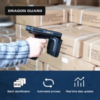Fabricante de DRAGON GUARD, venta al por mayor, lector de antena RFID, etiqueta adhesiva, solución de etiquetas, sistema RFID para Control de inventario