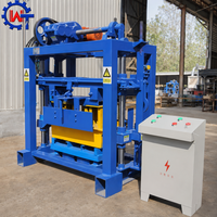 Machine semi-automatique de fabrication de blocs de béton QT40-2, équipement de moulage de briques en ciment pour la production de briques creuses, pleines et de pavés