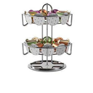 Custom all'ingrosso scatola di immagazzinaggio di <span class=keywords><strong>caffè</strong></span> in metallo ferro latte pelletizzante cestello per <span class=keywords><strong>caffè</strong></span> istantaneo capsula espositore - Product Image 6