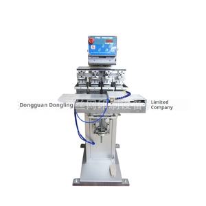 חדש תעשייתי במהירות גבוהה 4 צבעים מדפסת כרית למחצה אוטומטית עם צלחת שטוחה והדפסת תווית - Product Image 6