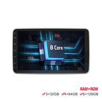Android 12 10,1 pulgadas 4 + 64G sistema de navegación GPS para coche cámara de 360 grados Universal 4 + 64G Radio de coche CarPlay pantalla