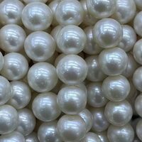 Offre Spéciale en Gros : Fil de Perles d'Eau Douce Naturelles Rondes AAA de 11-13 mm, Légères Imperfections, Perles Libres pour la Fabrication de Bijoux