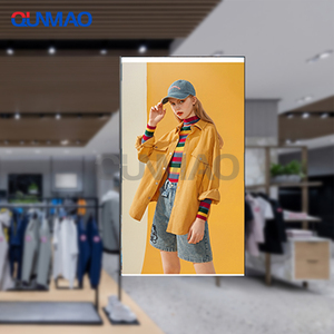 أفضل تصميم ضيق للغاية الحدود 32 بوصة متجر الملابس همبرغر متجر لافتات رقمية سعر نافذة العرض - Product Image 6