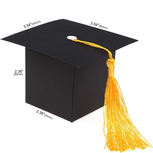Caja <span class=keywords><strong>de</strong></span> Regalo <span class=keywords><strong>con</strong></span> Forma <span class=keywords><strong>de</strong></span> Birrete <span class=keywords><strong>de</strong></span> Doctor, Caja <span class=keywords><strong>de</strong></span> <span class=keywords><strong>Dulces</strong></span> para Graduación, Recuerdo <span class=keywords><strong>de</strong></span> Fiesta, Caja <span class=keywords><strong>de</strong></span> <span class=keywords><strong>Dulces</strong></span> DIY para Graduación - Product Image 5