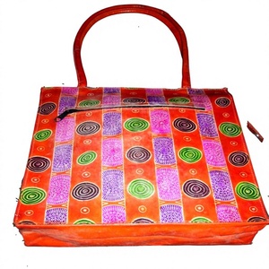 Emboss circle design leather bag Handbags - Product Image 3