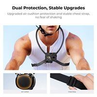 Aksesoris Tali Dada K&F Concept TW02 untuk Kamera Aksi POV, Tali Leher Fleksibel Universal 65cm untuk DJI Insta360